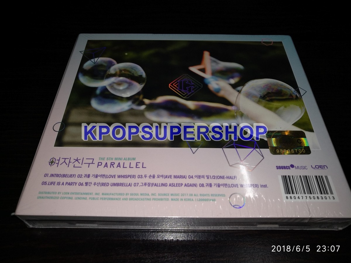 Gfriend 5th Mini Album Parallel Love Ver. CD New Sealed Photobook