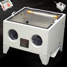 CABINA DI SABBIATURA PROFESSIONALE 90L SBC90  + ACCESSORI 07004