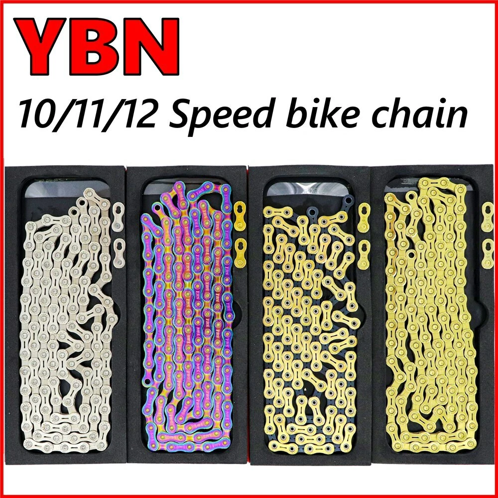 YBN bicycle chain 10 11 12 speed mountain road bike chains for Shimano SRAM
