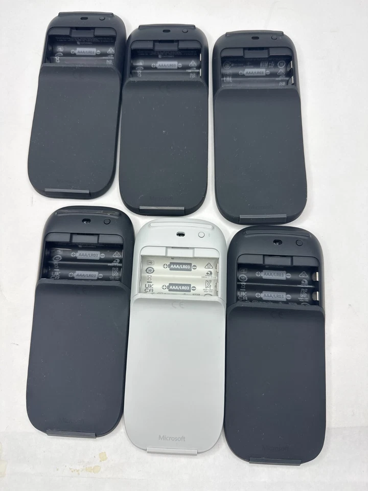 6x Microsoft Surface Pro 9 8 7 6 Laptop Book 2 Bluetooth Arc Mouse (for parts ) - Image 3 of 3