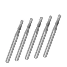 10 FG557 557 Dental Carbide Burs by Verdent (Cross Cut Fissure, Made in Europe)