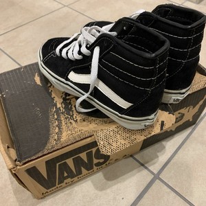black vans size 4 ebay