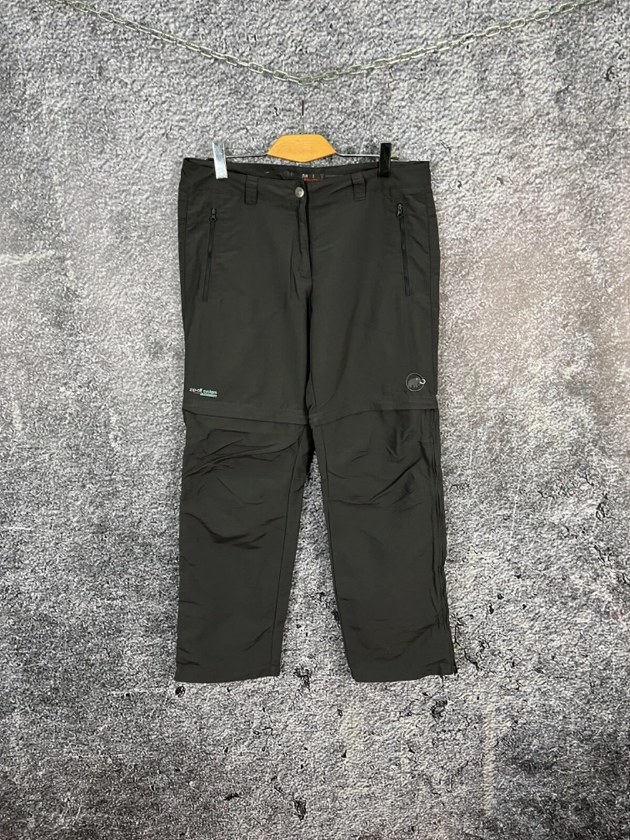 Womens Mammut Pants Transformer Zip Off System Trousers Outdoor Size 42