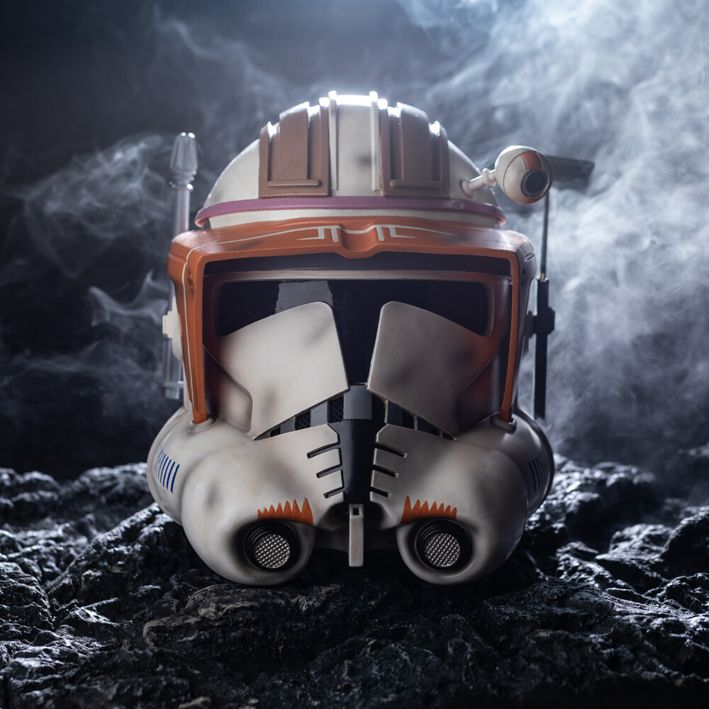 [中古] HOTONE PATCH KOMMANDER Xcoser SW 1:1 Commander Cody Helmet Resin Deluxe Replica Cosplay