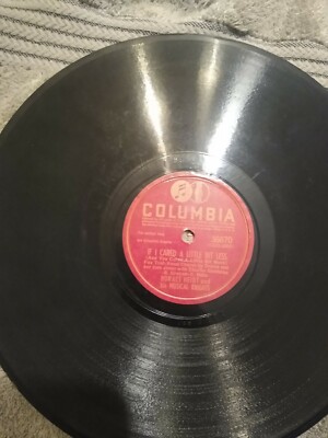 Horace Heidt -That Old Black Magic / Cared A Bit Less -Columbia 78 RPM