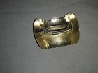HAMMERED METAL DESIGN HAIR PONYTAIL CLIP MADE IN FRANCE — photo 2