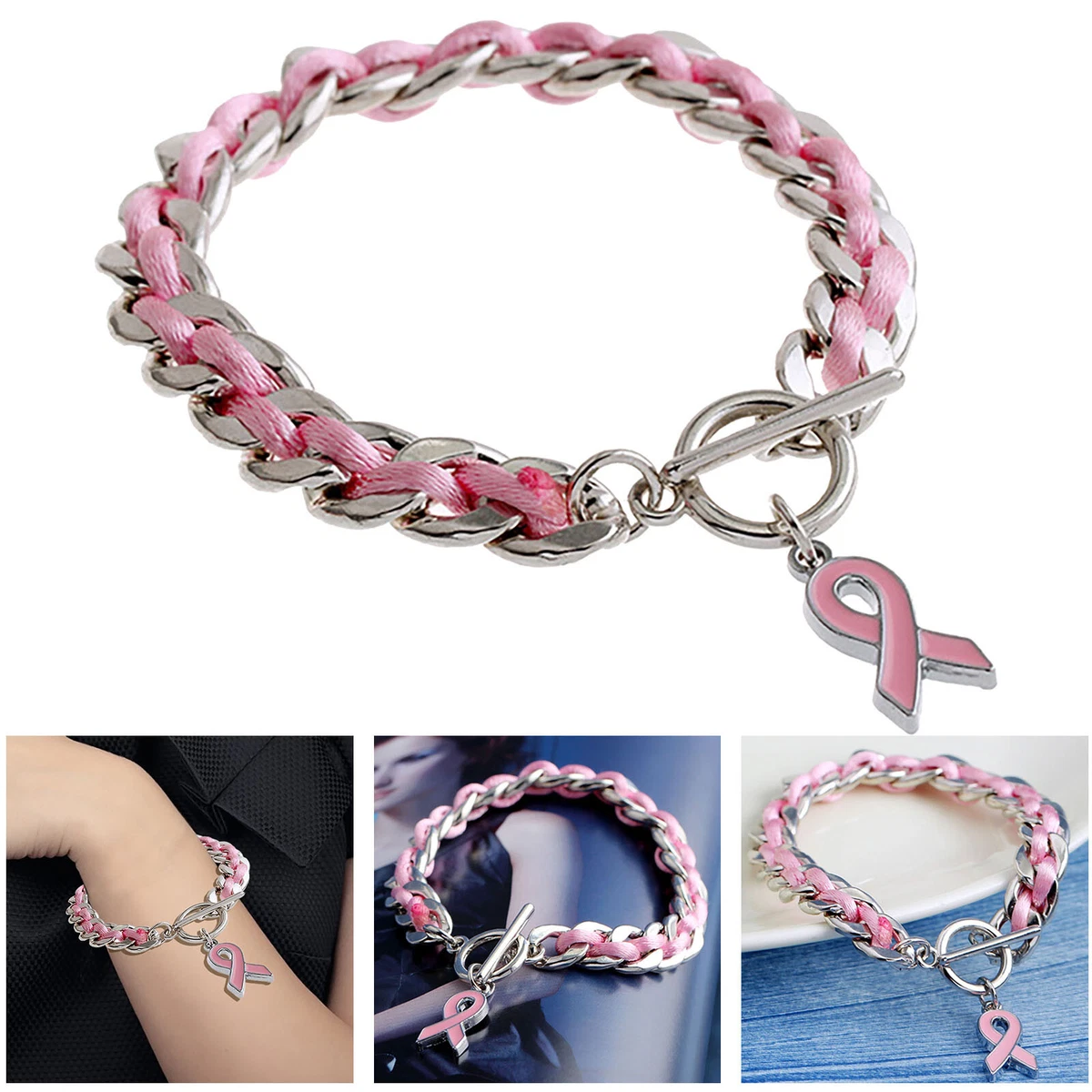 Breast Cancer Awareness Bracelet