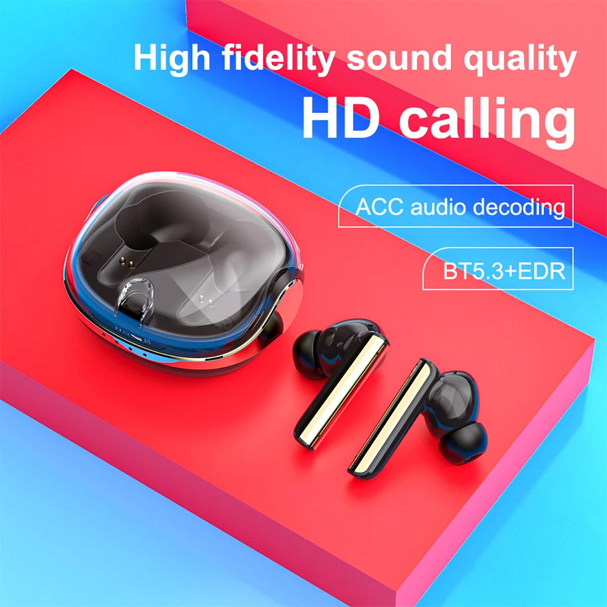 Wireless Bluetooth 5.3 Earbuds Headphones For iPhone 6 6S 7 8 Plus SE 2022 2020