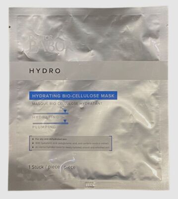 $15 Babor Unisex 1-Piece Hydro Hydrating Bio-Cellulose Mask