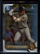 2022 1st Bowman Draft Chrome ~ Lamar King Jr. ~ #BDC-143 ~ San Diego Padres