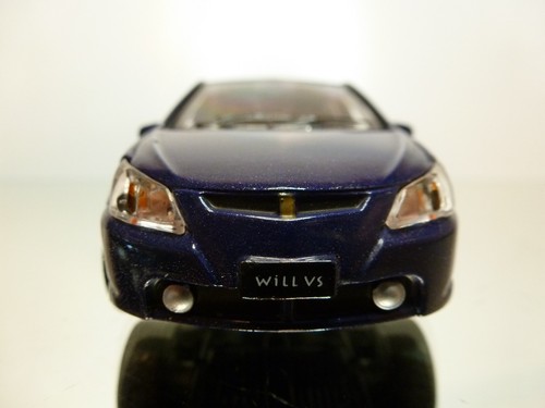 MTECH TOYOTA WILL VS - BLUE/PURPLE METALLIC 1:43 - EXCELLENT - 12 PULLBACK - Picture 2 of 6
