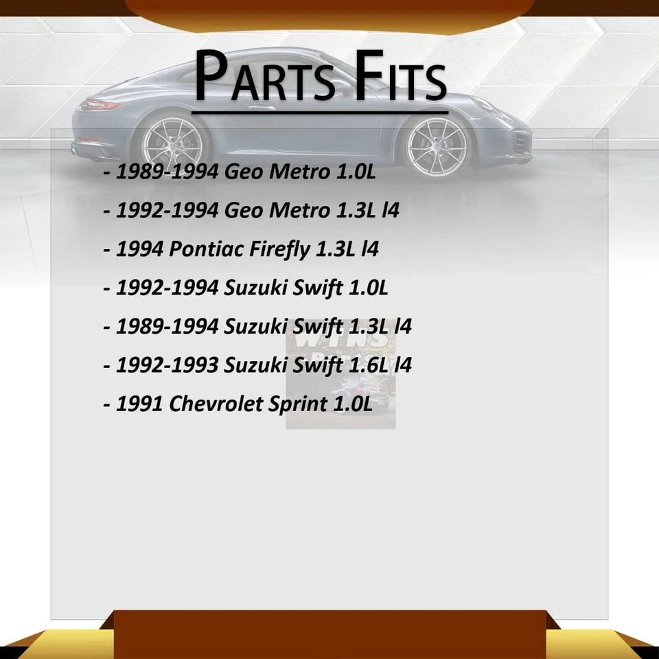 Brazo de control inferior delantero con rótula Mevotech 2 piezas para Pontiac Firefly 1994 Foto 2 de 4