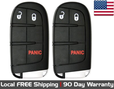 Lot 2x New Replacement PROXIMITY Remote Key Fob for 2015-2022 Jeep Renegade Only