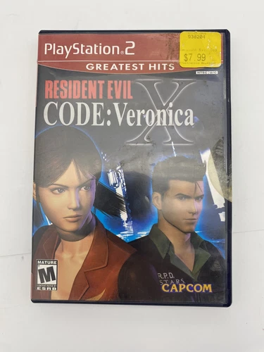 Resident Evil -- CODE: Veronica X (PlayStation 2) PS2 Complete CIB