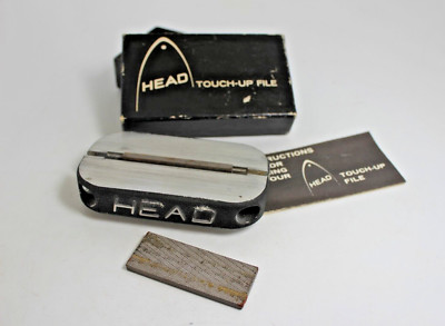 Vintage Head Snow Ski Edge Touch-Up File Complete w/ Box, Files, & Instructions