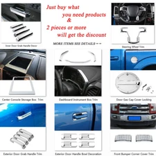 Interior & Exterior Board Trim Decoration Cover Accessories For Ford F150 15-20