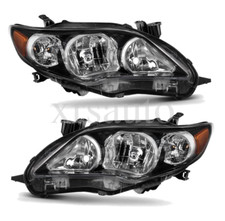 Headlights Set For 2011 2012 2013 Toyota Corolla S Xrs Leftright Headlamps Pair Headlights Set For 2011 2012 2013 Toyota Corolla S Xrs Leftright Headlamps Pair