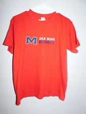 Ole Miss Rebels Youth Girls Large T-Shirt, Red #3