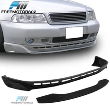 For 96-01 Audi A4 B5 Type-A Polyurethane Front Bumper Under Lip Spoiler
