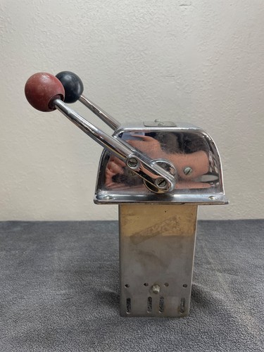 Morse Marine Engine Control Throttle Shift Dual Handle Lever Top - Picture 2 of 6