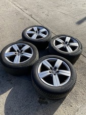 AUDI TT MK2 ALLOY WHEELS WITH TYRES 17” 5x112 2006-2014 8J0601025C