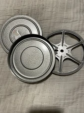 Vintage Kenco 8mm Film Canister 5" Reel Tin Empty Canister Burlington Made USA