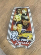 OK LIGHTING TOUCH LAMP REPLACEMENT GLASS 1 Panel American legends