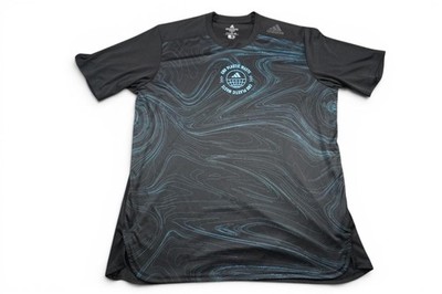 Adidas Running Shirt Mens XL Black AEROREADY Parley End Plastic Waste Run Top