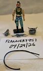 Vintage 1985 GI Joe ARAH Dreadnok Ripper Action Figure With Accessories Weapons