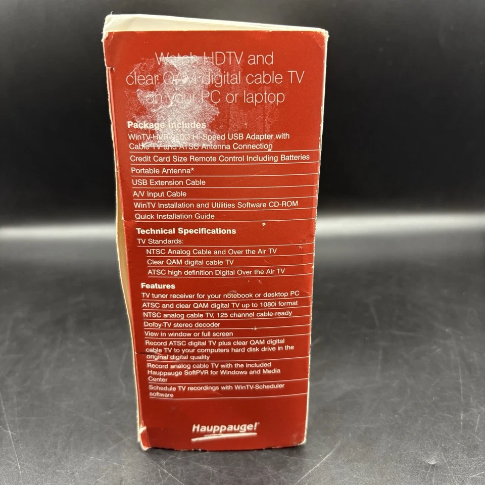 Hauppauge WinTV-HVR-950Q USB TV Tuner Hybrid TV Stick Model 1191 New - Image 3 of 4