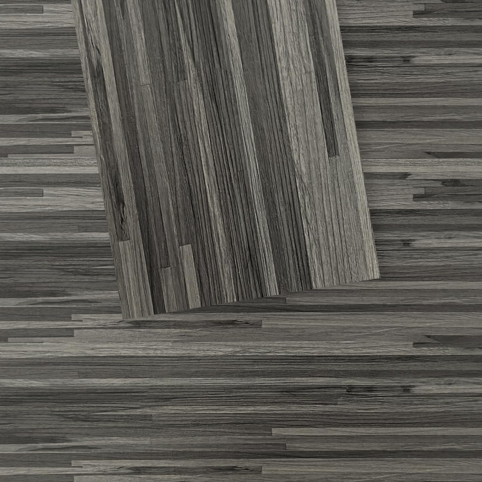 Peel and Stick Floor Tiles, Vinyl Flooring Tiles for DIY Installation, Adhesi...