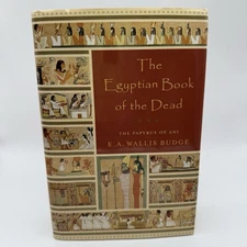 Egyptian Book of the Dead, The Papyrus of Ani By E.A. Wallis Budge, HC/DJ
