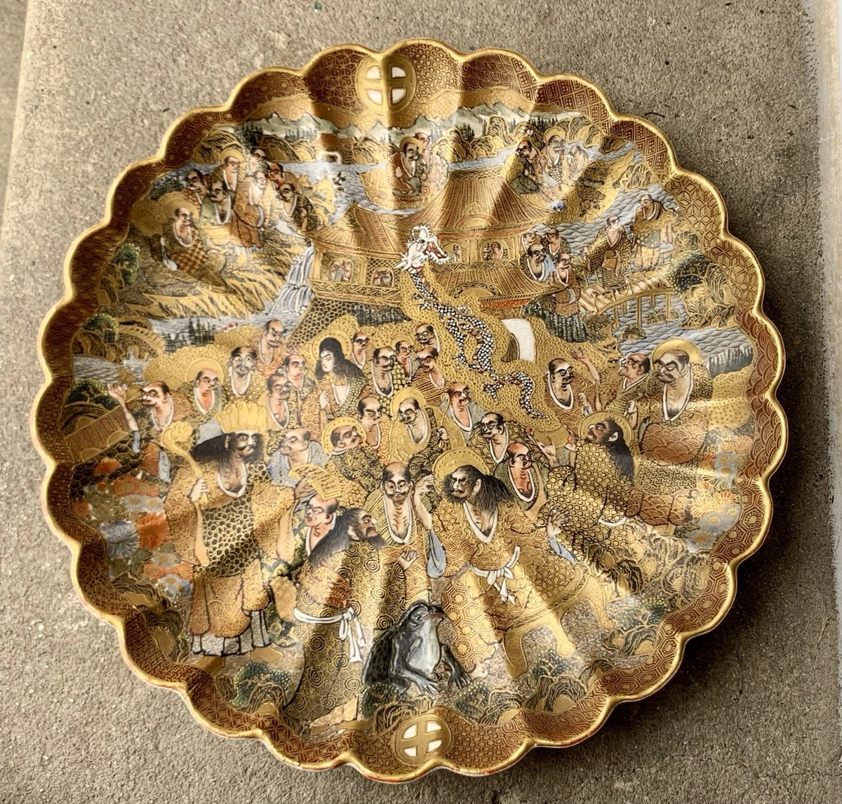 萨摩在日本古董花瓶| eBay