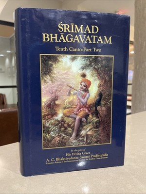 Srimad Bhagavatam Tenth Canto-Part Two by Swami Prabhupada 1993 Hardcover