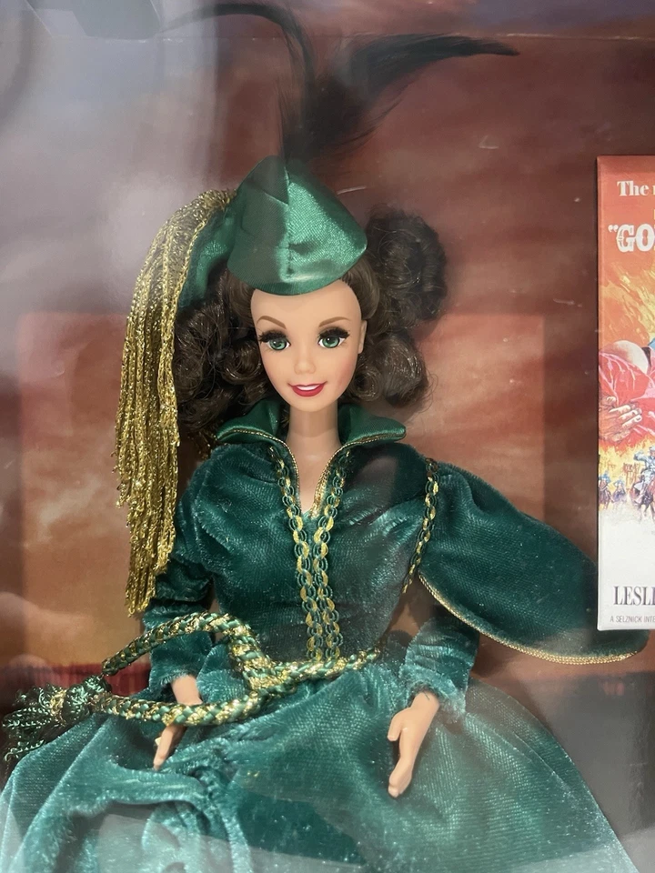 1994 Barbie As Scarlett O'Hara Hollywood Legends Collection #12045 MATTEL - NIB - Image 2 of 4