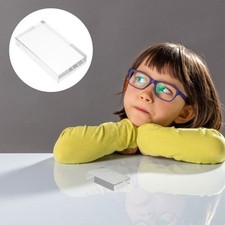 2 Pcs Optical Convex Lens for Scientific Experiment Concave Laboratory