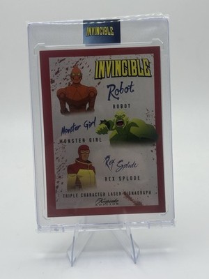 Invincible Triple Laser Signagraph 2/10 Robot Monster Girl Rex Splode