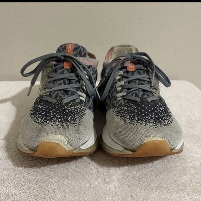Brooks Bedlam Running Shoes Gray Coral Women's 7.5 Athletic Sneakers Fair Cond