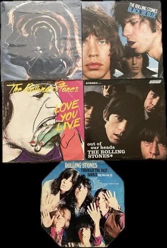 The Rolling Stones Vinyl (Lot 5LP’s)