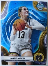 Kate Koval - 2024-25 Bowman Best University Basketball BLUE REFRACTOR #'d /150