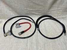 1968 1969 Mustang Cougar 390GT 428CJ Concours Battery Cables, USA