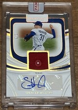 2022 Panini Immaculate Collection Spencer Howard Hat Eyelets Patch Auto 1/6 SSP