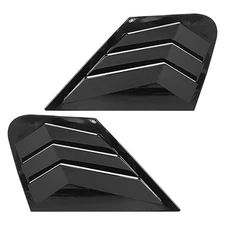 Cars Black 1/4 Quarter Panel Rear Side Window Louver For Kia Optima K5 2016-20