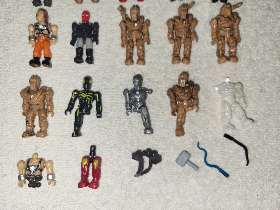 Marvel Mega Bloks Figures Mixed Lot Iron Man Red Skull Sandman Captain America - Image 4 of 4