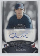 2010 Bowman Sterling Rookie Auto Josh Tomlin #43 Auto a7m