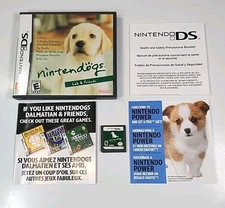Nintendogs Lab  & Friends Nintendo DS - Game, Case, Precaution Booklet, Inserts