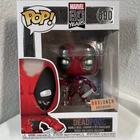 Funko Pop!- MARVEL 80 YEARS- DEADPOOL (KNIFE & GUN)- 590- BOX LUNCH EXCLUSIVE