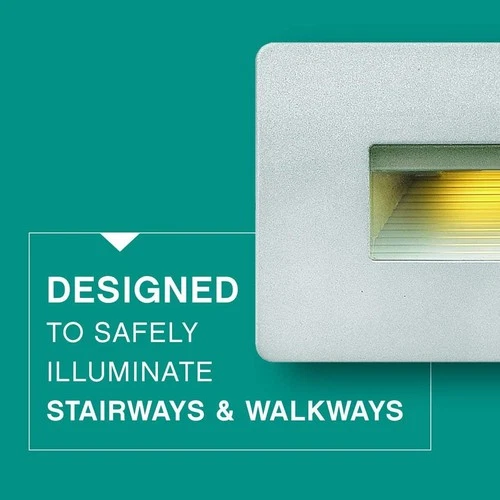 Hinkley Lighting 58508 Luna 3" Tall 120v 4w LED Rectangle 2700K - Bronze - Picture 2 of 5