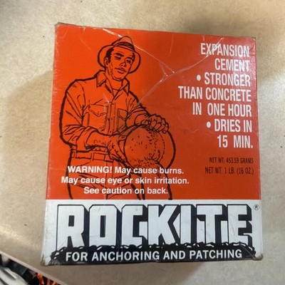 HARTLINE 10001 Rockite Expansion Cement 15 Min 1 Lb