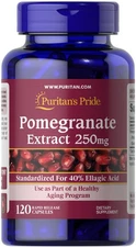 Puritan's Pride Pomegranate Extract 250 mg - 120 Capsules